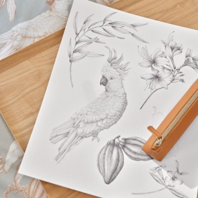 Calypso Vert Duvet Cover, Queen