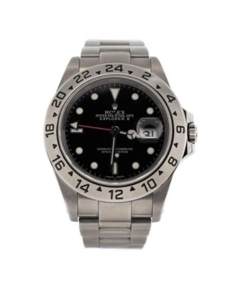 Pre-Owned Rolex - Oyster Perpetual Explorer II Automatic Watch in Stainless Steel 40mm