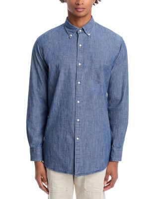Tamworth Chambray Cotton Stretch Sport Shirt