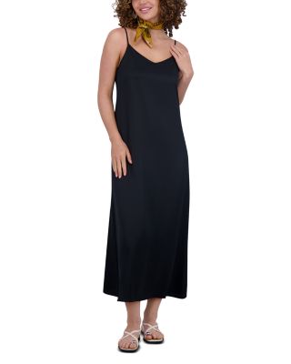 Satin A Line Slip Dress