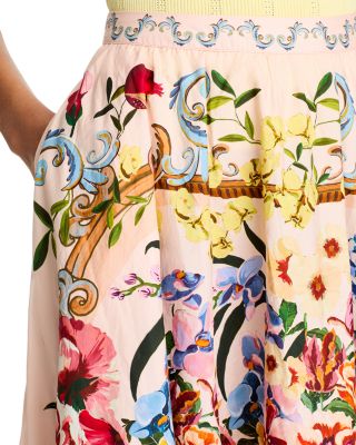 Garden Terrace Midi Skirt