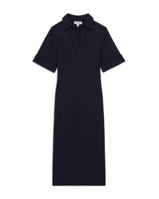 Astrid Collared Jersey Bodycon Dress