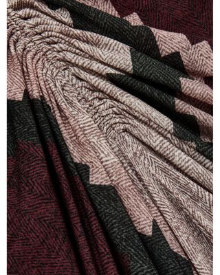 Georgia Printed Ruched Jersey Dress