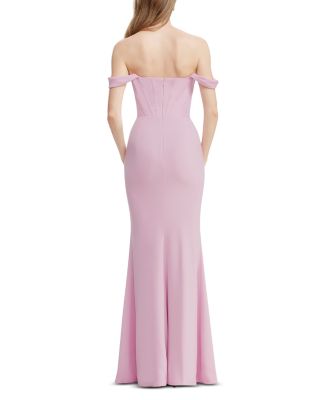 Melania Off-the-Shoulder Gown