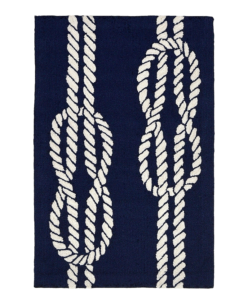 Liora Manne Capri Ropes Area Rug, 1'8 X 2'6 In Blue