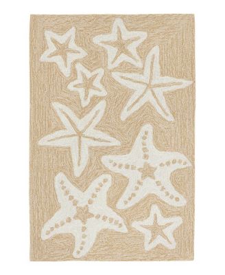 Liora Manne Capri Starfish Area Rug, 1'8" x 2'6"