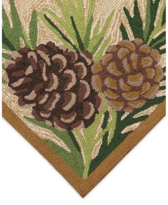 Liora Manne Ravella Forest Border Area Rug, 3'6" x 5'6"