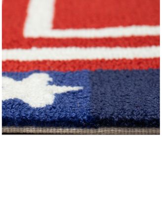 Liora Manne Frontporch Patriotic Pendant Area Rug, 2' x 3'