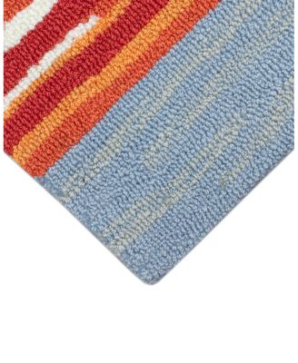 Liora Manne Frontporch Pool Party Pug Area Rug, 1'8" x 2'6"