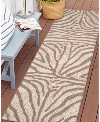Liora Manne Ravella Zebra Runner Area Rug, 2' x 8'