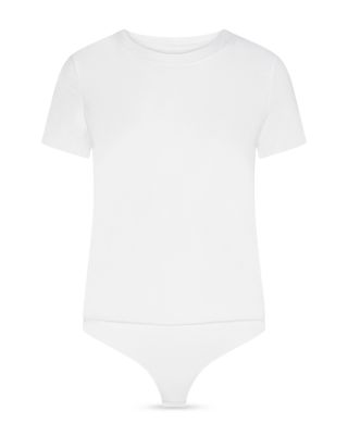 Essential Cotton-Blend Crewneck Bodysuit