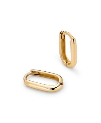 Ana Luisa - Gold Mini Oval Hoop Earrings