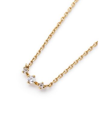 Triple Diamond Necklace