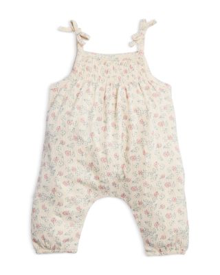 Bloomie's Baby - Girls' Knit Gauze Coverall, Baby - Exclusive
