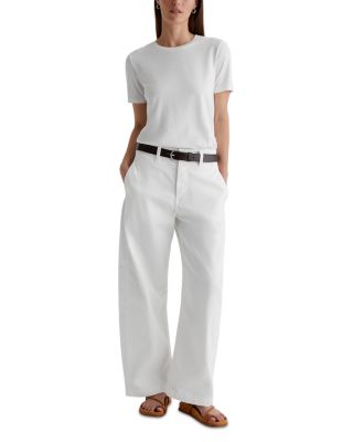 High Rise Barrel Leg Pants