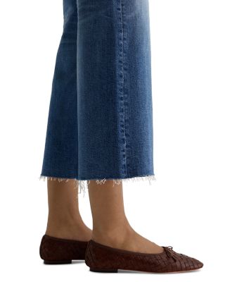 Saige High Rise Wide Leg Cropped Jeans in 16 Years Postcard