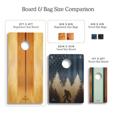 2ft x 4ft The Beach Epoxy Resin Cornhole Boards