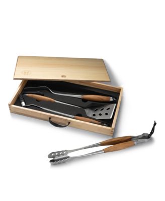 BBQ Bonded Teak 4-Pc. Grill Set