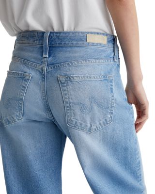 Adria Low Rise Wide Leg Jeans in Siren