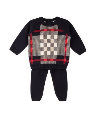 Boys' Plaid Sweater Set - Baby, Little Kid
