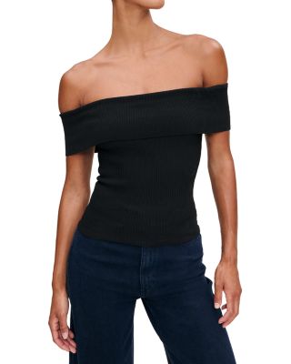 DL1961 - Off-the-Shoulder Instasculpt™ Rib Top