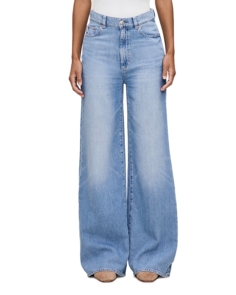 DL1961 Aura Hepburn Wide Leg High Rise Jeans