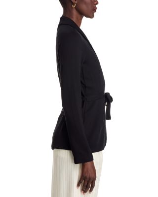 Grosgrain Front Tie Blazer