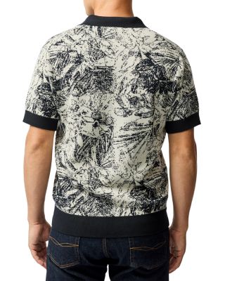 Bowlers Creek Knit Patterned Polo