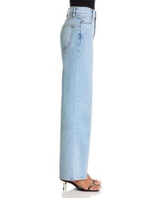 Le Slim Palazzo High Rise Wide Leg Jeans