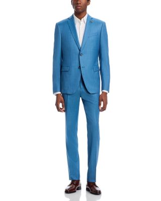 Sharkskin Slim Fit Suit Jacket