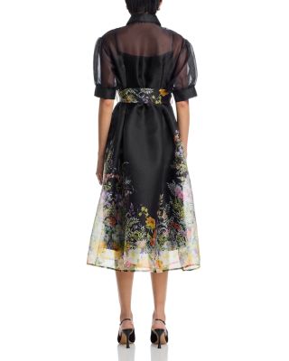 Floral Print Shirt Dress