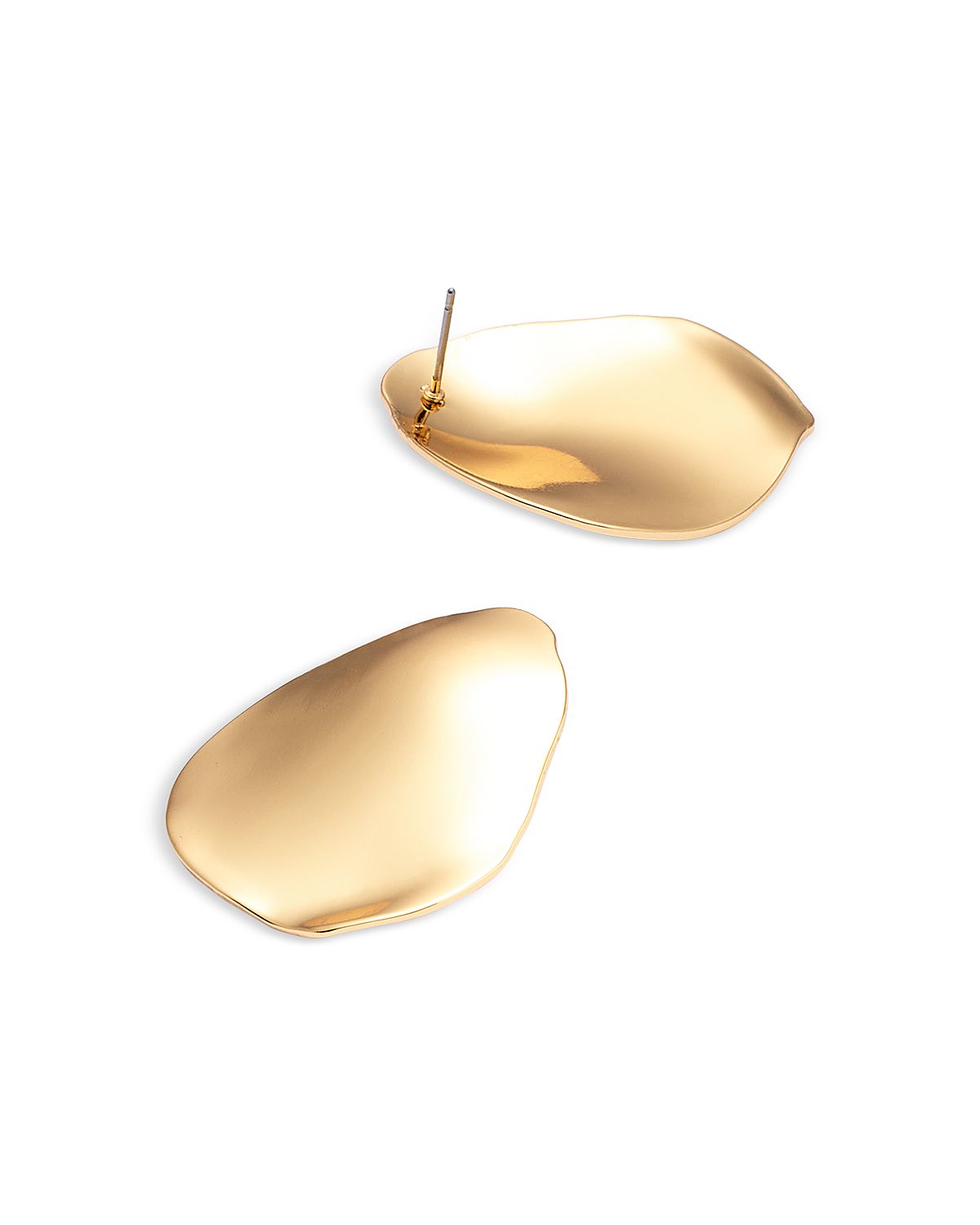 Aqua Sculptural Drop Earrings