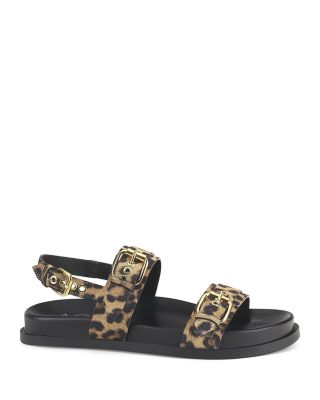 Women's Cristina Calf Hair Printed Sandals