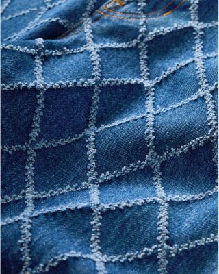 Taylor High Rise Wide Leg Jeans in Blue Diamond