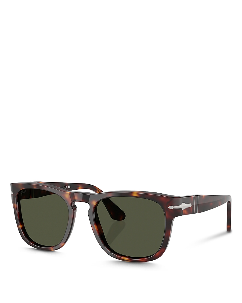 Persol Elio Square Sunglasses, 54mm In Havana