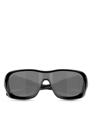 De La Salle Rectangular Mask Sunglasses, 130mm