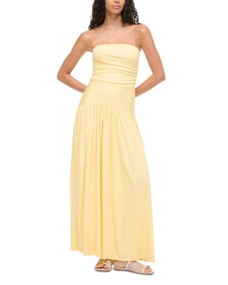 maxi cap sleeve dress OPULENT EDEN