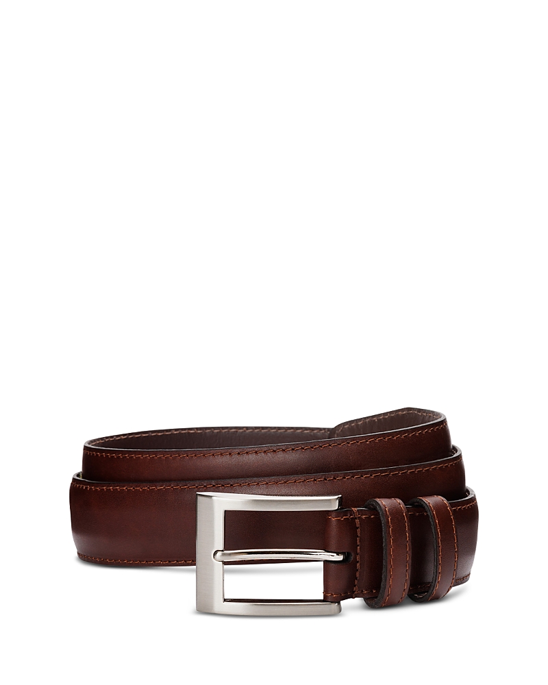 Allen Edmonds Men's Wide Basic Leather Dress Belt