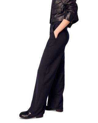 Pintucked Suit Trousers