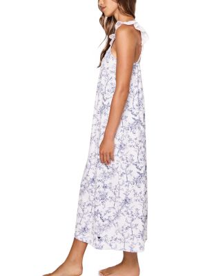 Clara Lace Trim Nightgown