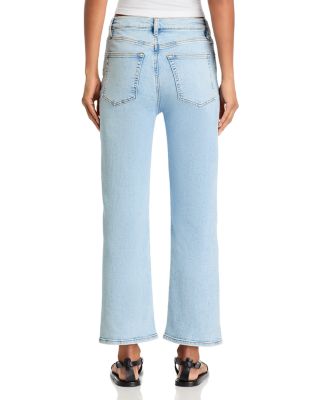 Le Sleek Straight Leg Jeans in Tribute
