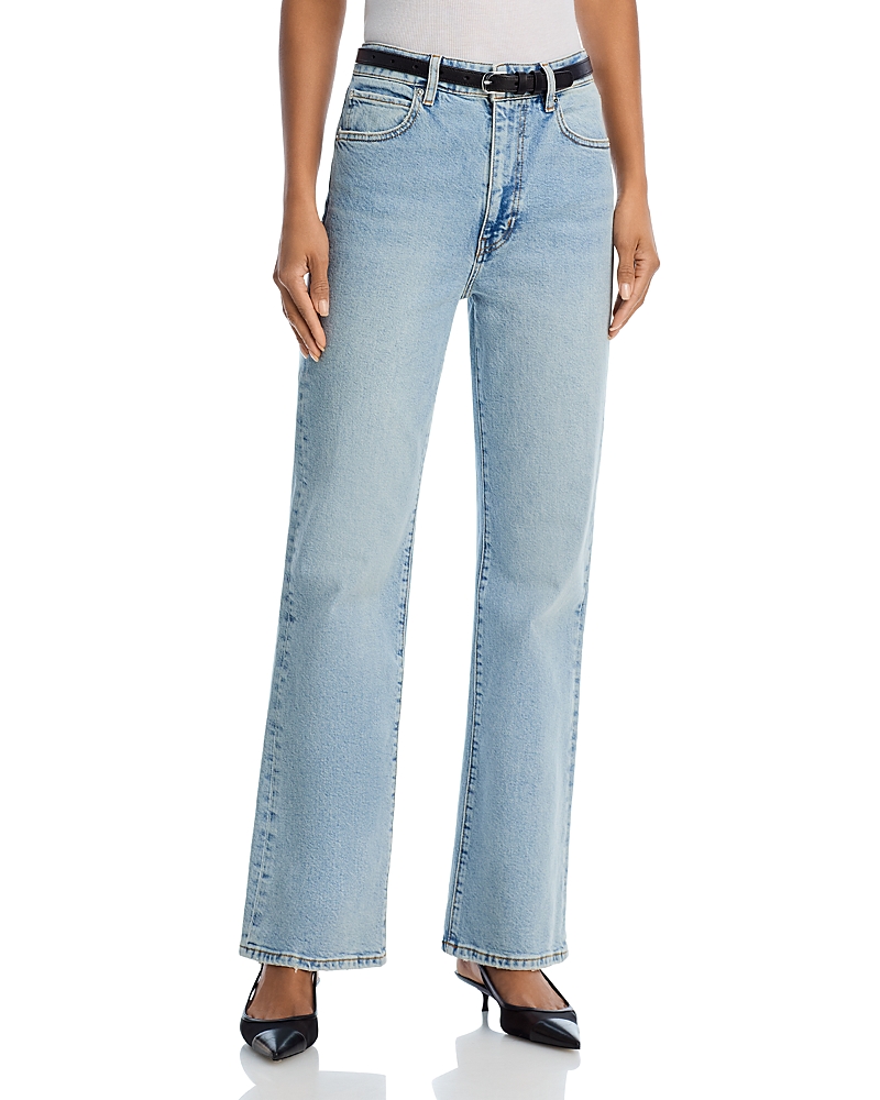 Frame The Pixie Arrow High Waist Bootcut Jeans In Dolly