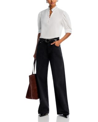 The Ruffle Collar Top