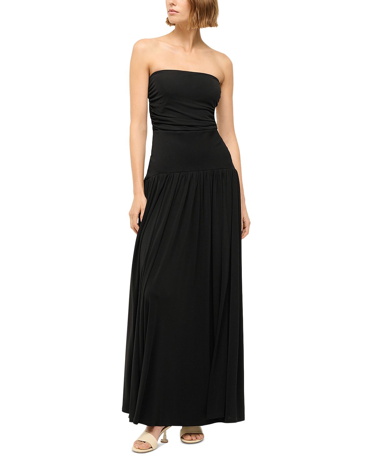 Staud Mariana Strapless Dress