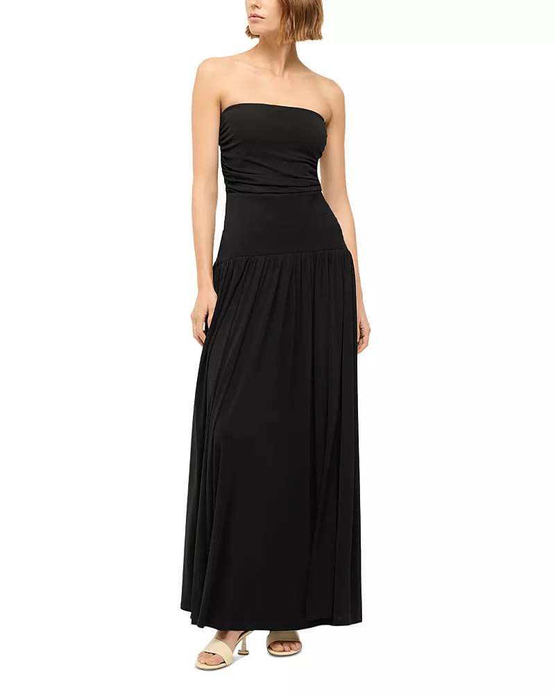 Staud Mariana Strapless Dress
