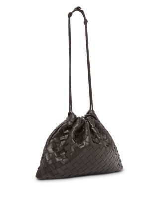 Dustbag Intrecciato Leather Shoulder Bag
