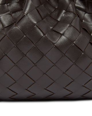 Dustbag Intrecciato Leather Shoulder Bag