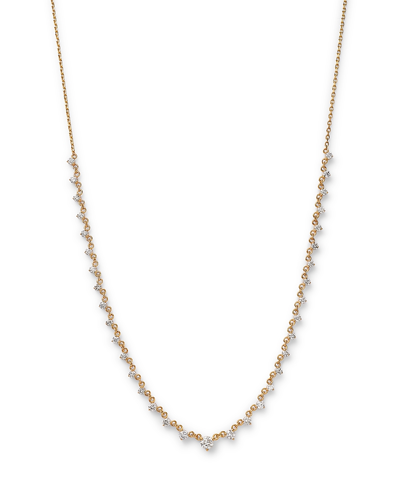 Bloomingdale's Fine Collection Diamond Necklace In 14k Yellow Gold, 2.25 Ct. T. W. In Gold