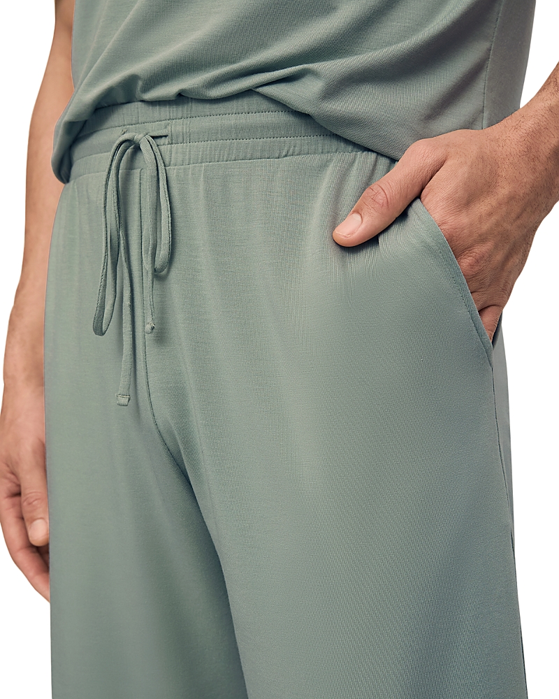 Eberjey Henry Short Pajama Set In Green
