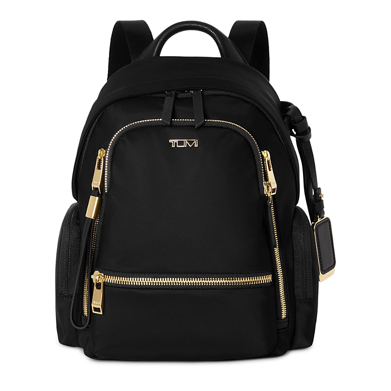 Tumi Voyageur Celina Small Backpack In Black/gold